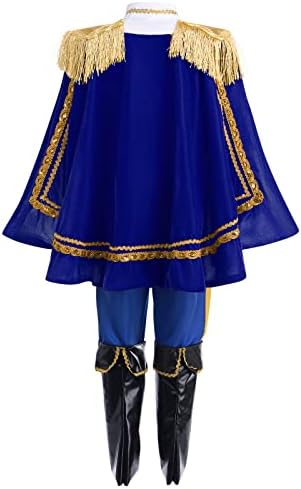 IBAKOM Prince Charming Costume for Boys