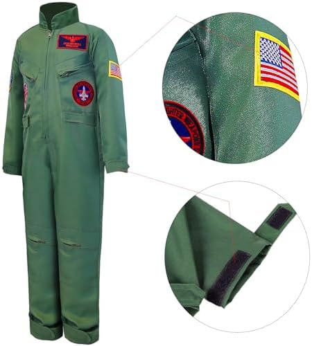 Fighter Pilot Costume Set for Kids Halloween