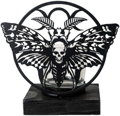 Pacific Giftware Deaths Head Moth Tea Light Holder 1