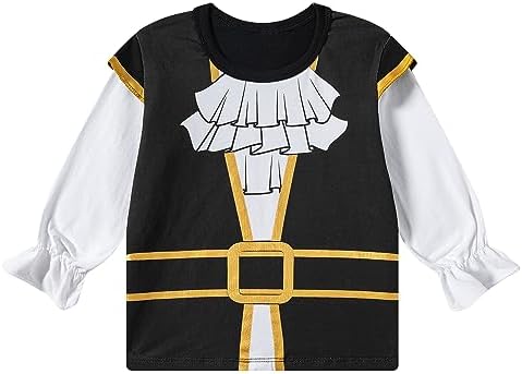 Fantasy Era 3Pcs Toddler Boys Pirate Costume with Hat