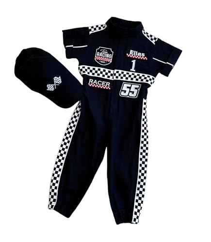 Costumes Club Handmade Race Car Driver Costume for Toddlers