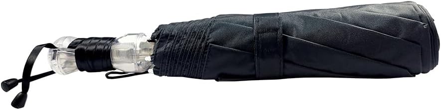 Windproof Travel Umbrella with Patented Handle Design