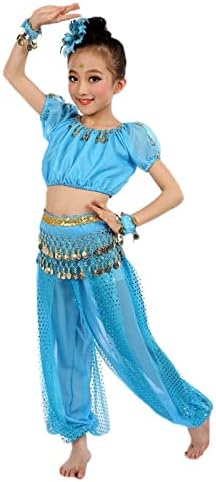 Girls Belly Dancer Dance Costume Set for Kids