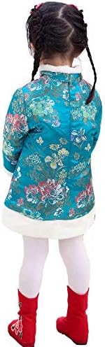 Baby Girl Qipao Dress Traditional Chinese Style with Embroidery