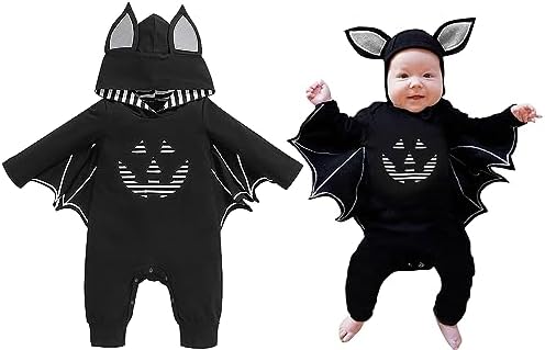 ROYLAMP Halloween Bat Costume Romper for Baby