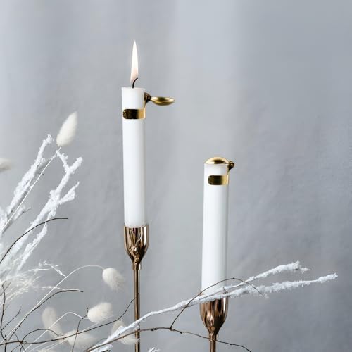 OLEEK 2Pcs Automatic Candle Snuffer Set