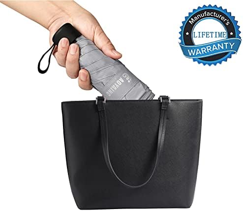 GAOYAING Compact Pocket Umbrella Gray 1