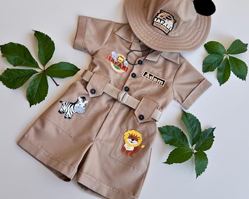 Personalized Safari Explorer Costume for Toddler