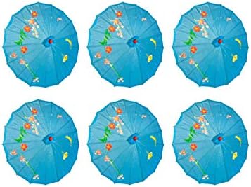 TJ Global 6-Pack 33 Inch Parasol Umbrella for Events