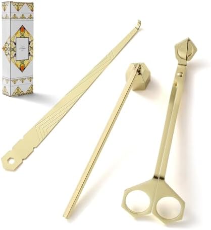 3-in-1 Candle Accessory Kit Gold