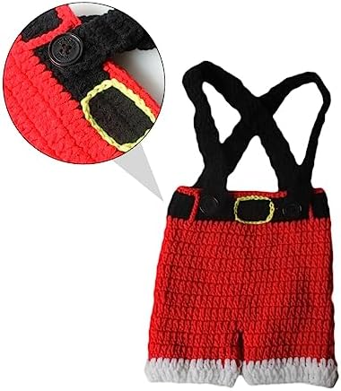 Yardenfun Baby Christmas Suit Newborn Santa Dress