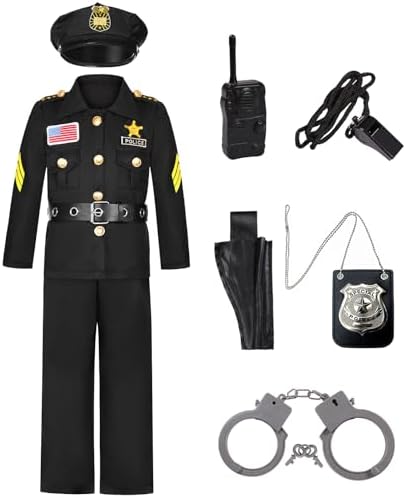 Frekuyrt Kids Police Officer Costume Set