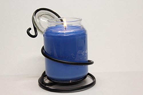 Wrought Iron Jar Holder - Handmade Amish Design