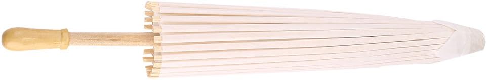 23 Handmade Oiled Paper Bamboo Parasol Umbrella
