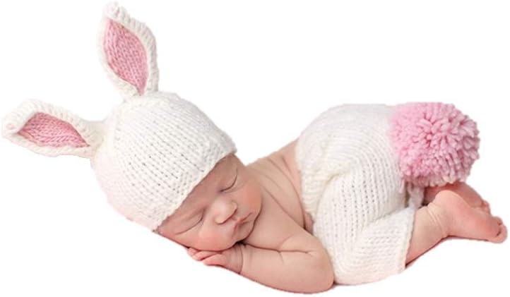 Matissa Newborn Baby Girl Boy Crochet Costume Prop Hats Outfits