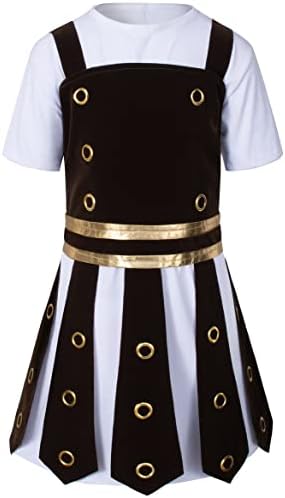 Elibelle Child Medieval Knight Costume with Sword and Shield