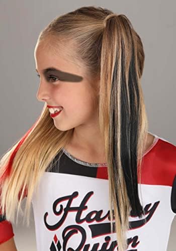 Fun Costumes Girls Harley Quinn Costume Jester Jumpsuit