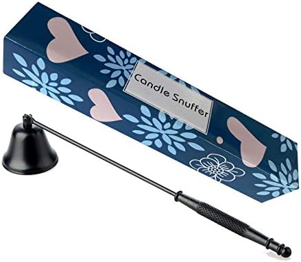 NEOYARDE Candle Snuffer - Black Stainless Steel Wick Extinguisher