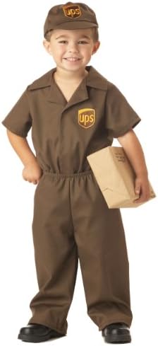 California Costumes UPS Guy Boy Costume Medium 3-4T