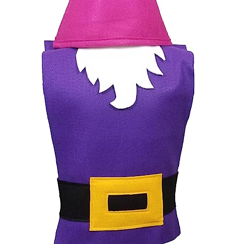 Purple and Pink Gnome Costume Set for All Ages 1