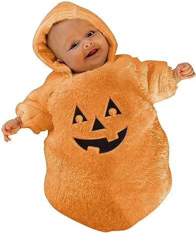 BOIBOKOKO Baby Halloween Ghost Romper Jumpsuit