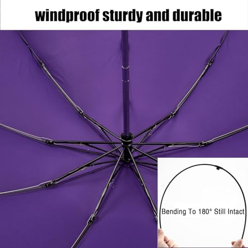 ElifeAcc Windproof Travel Umbrella - Auto Open Close for Men Women