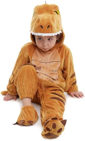 HSCTEK Baby Dinosaur Costume Onesie for Newborn to Toddler