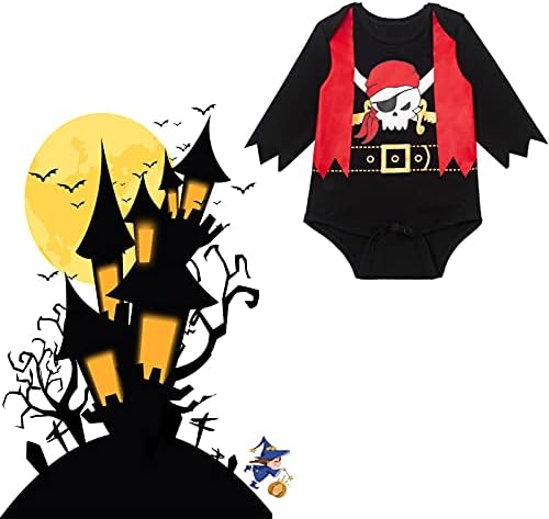 Baby Boys Pirate Costume Halloween Outfit