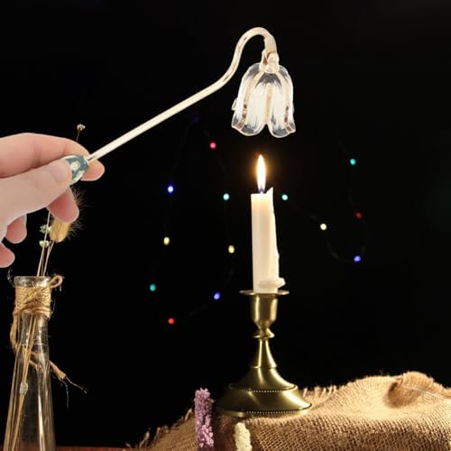 SEWACC Candle Snuffer with Long Handle Metal Extinguisher 1