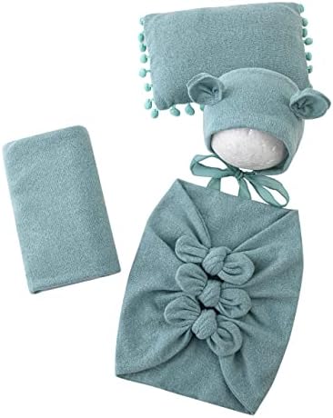 Vemonllas Baby Photography Props Set of 4 for Newborns