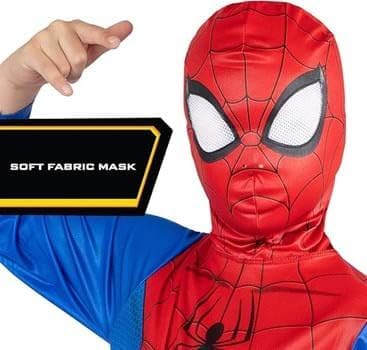 Marvel Spider-Man Youth Costume with Mask
