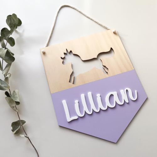 Personalized Dinosaur Name Plaque For Boys Girls Room Decor