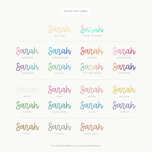 Custom Wooden Name Sign - Personalized Baby Girl Decor