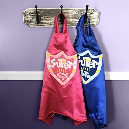 CR Gibson Pink Big Sister Superhero Cape Costume 3pc 22 L