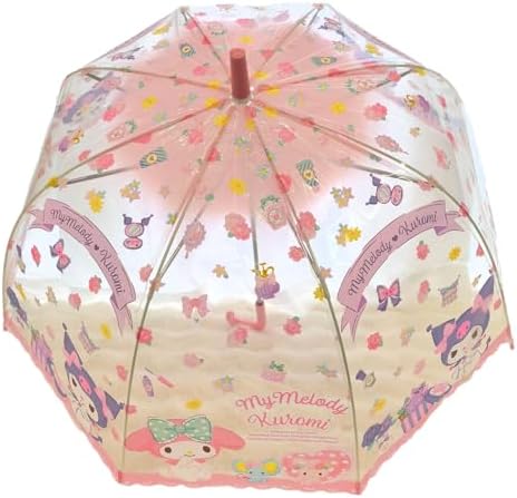 RRI Melody Cute Cartoon Vinyl Stick Umbrella for Kids 1