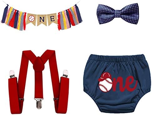 Baby Baseball Costume Set for Birthday Cake Smash