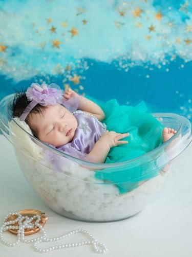 Vomdrok Newborn Girl Photo Costume Romper Skirt