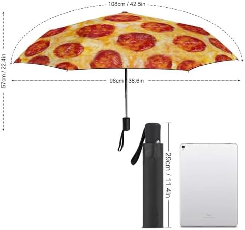 NAWFIVE Compact Folding Travel Umbrella Auto Open Close Windproof Rainproof