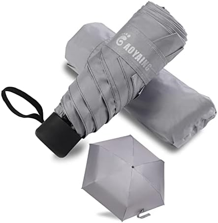 GAOYAING Compact Pocket Umbrella Gray 1