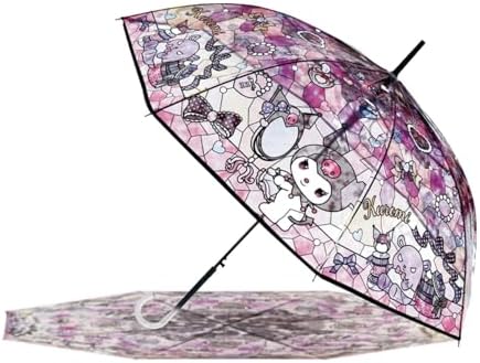 RRI Cartoon Kawaii Stainedglass K Uromi Stick Umbrella