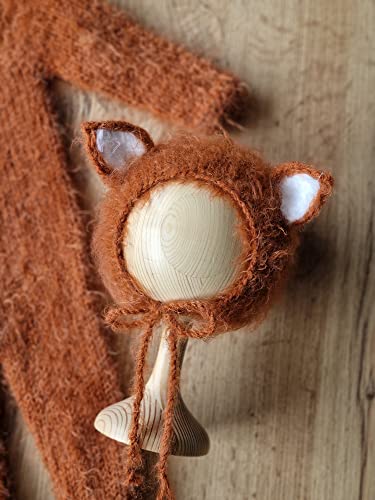 Handmade Baby Fox Costume for Newborn