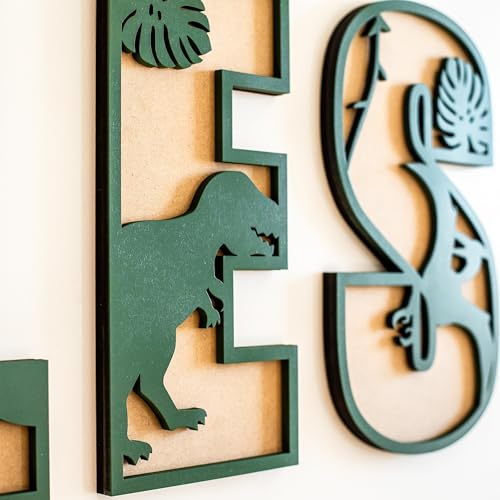 Personalized Wooden Name Sign for Baby Room Decor 1