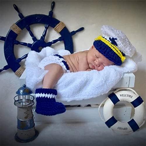 BIBABLYKE Newborn Police Costume Set for Baby Girl or Boy