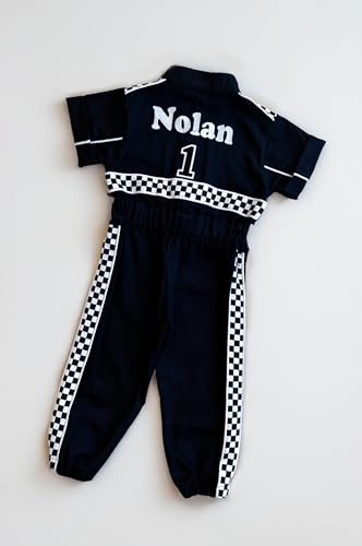 Costumes Club Handmade Race Car Driver Costume for Toddlers
