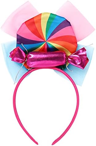 IDOPIP Rainbow Candy Tutu Dress for Girls 3-10Y