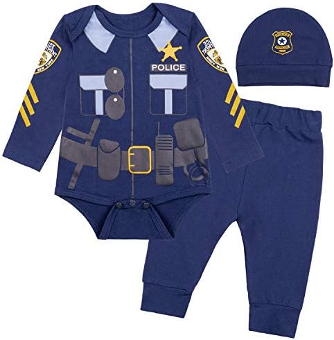 Paddy Field Police Costume Bodysuit for Baby 1