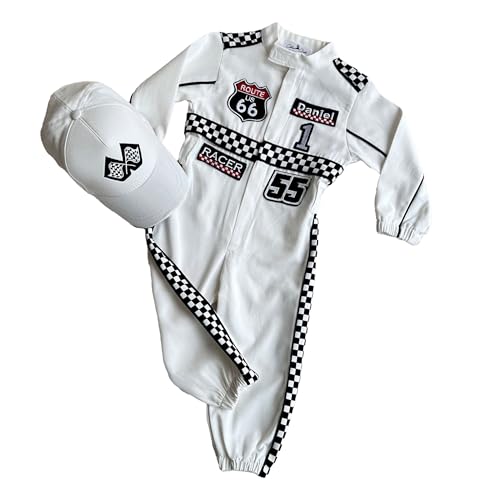 Handmade Race Car Driver Costume for Toddlers - 2T 1
