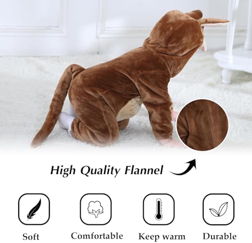 TONWHAR Baby Animal Costume Romper for Boys Girls