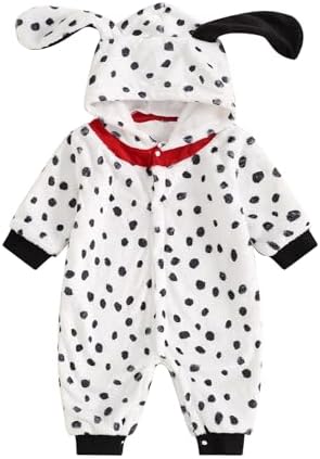 Unisex Baby Dalmatian Halloween Costume 0-18M