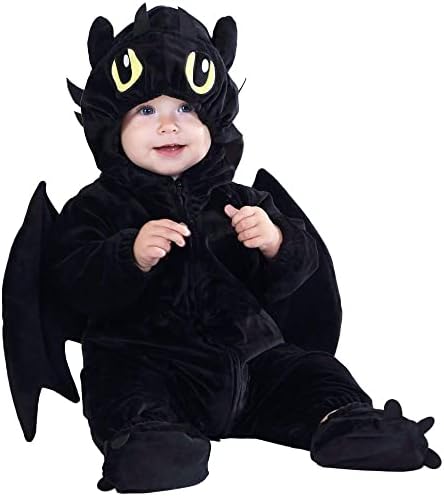 HSCTEK Infant Dragon Costume for Boys Girls Halloween Onesie 6-9 Months